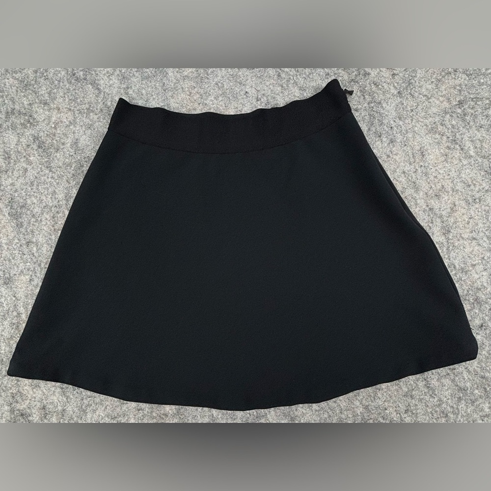 Kate Spade | “Skirt the‎ Rules” Black  | Elastic Waist | Side Zipper | Size 4